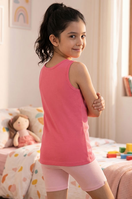 Zivame Girls Solid Tank Tops (Pack of 2) - Multicolor — image 4